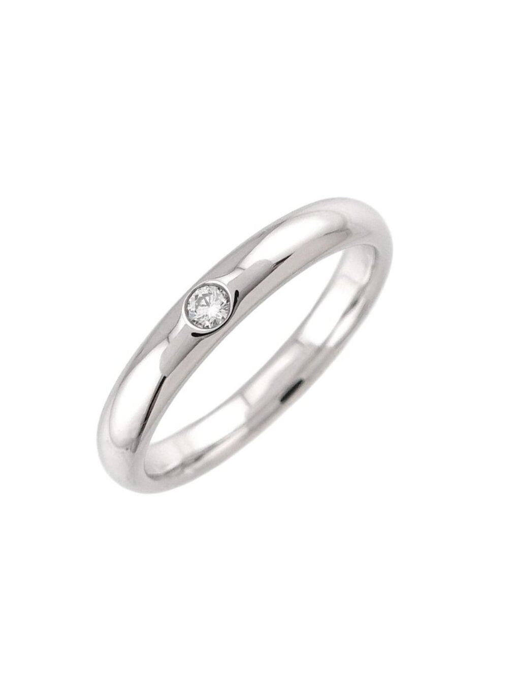 Harry Winston Round Diamond Ring Pt Platinum Certificate
